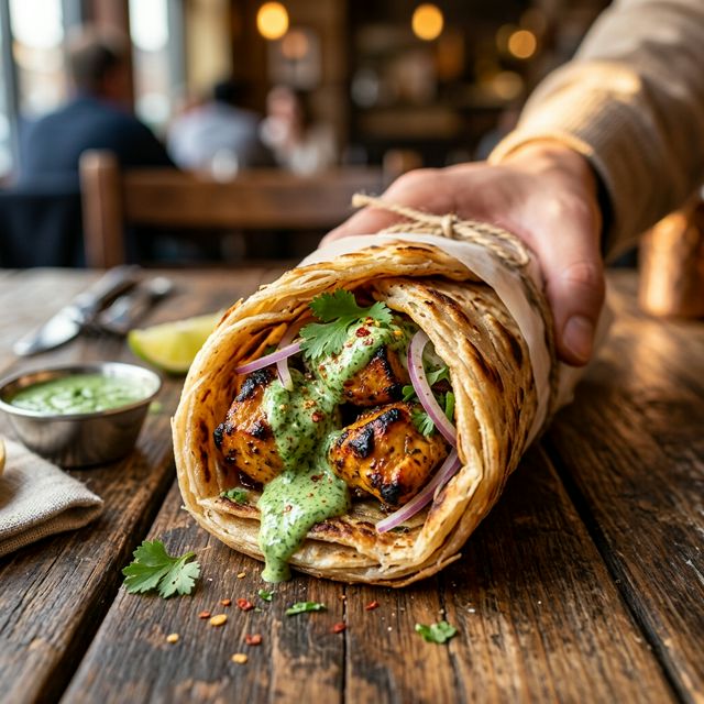 Chicken Tikka Roll